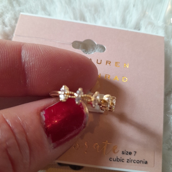 Lauren Conrad earrings/ring NWT - Picture 2 of 6